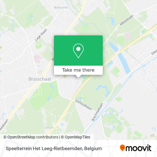 Speelterrein Het Leeg-Rietbeemden plan