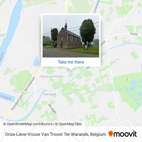 Onze-Lieve-Vrouw Van Troost Ter Warande plan