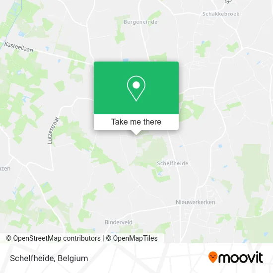 Schelfheide map