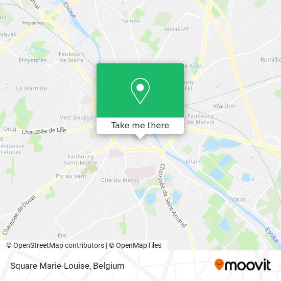 Square Marie-Louise plan