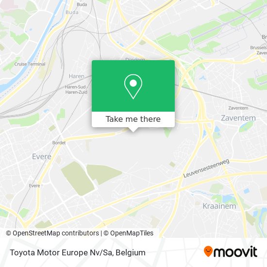 Toyota Motor Europe Nv/Sa plan