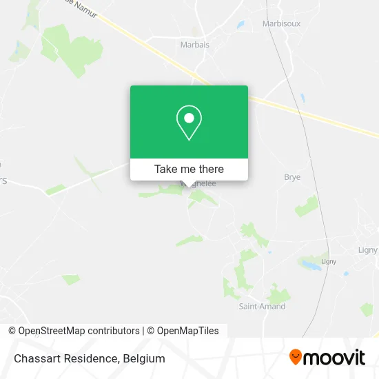 Chassart Residence map