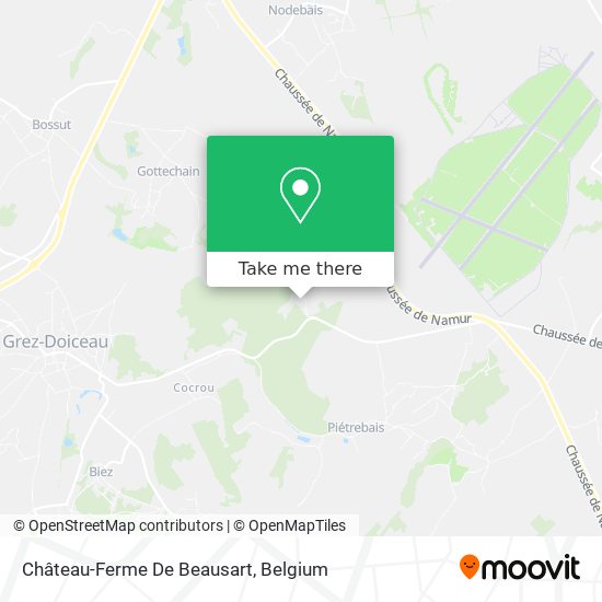Château-Ferme De Beausart plan