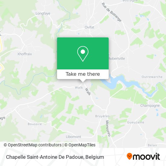 Chapelle Saint-Antoine De Padoue map