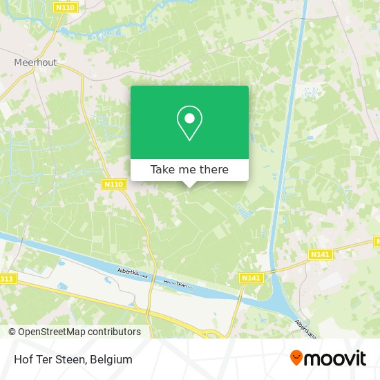 Hof Ter Steen map