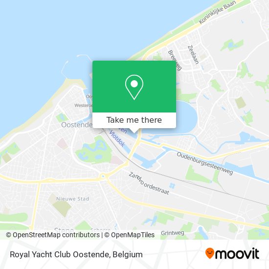 Royal Yacht Club Oostende map