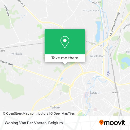 Woning Van Der Vaeren plan