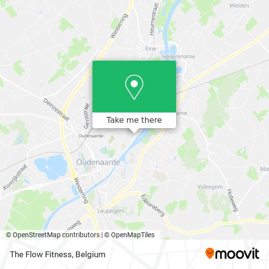 The Flow Fitness map