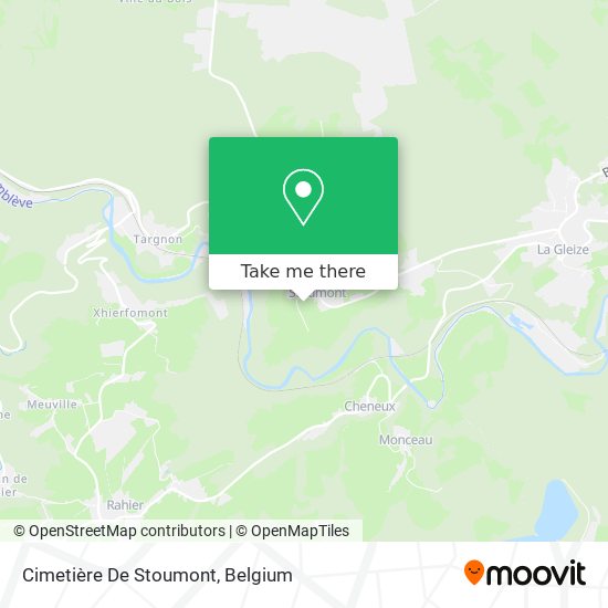 Cimetière De Stoumont map