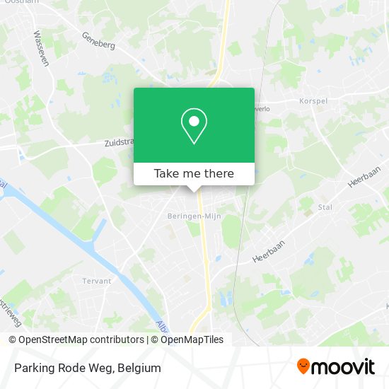 Parking Rode Weg map