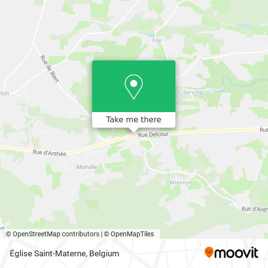 Église Saint-Materne map