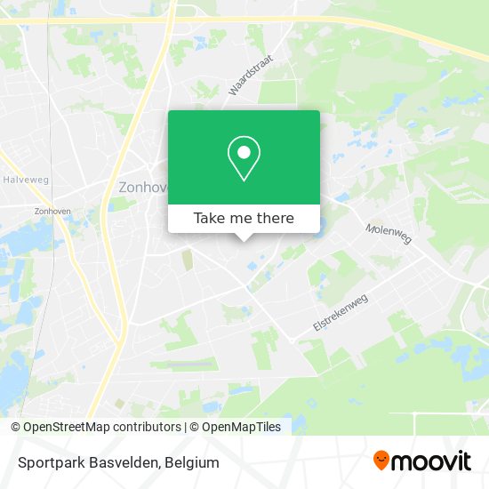 Sportpark Basvelden map