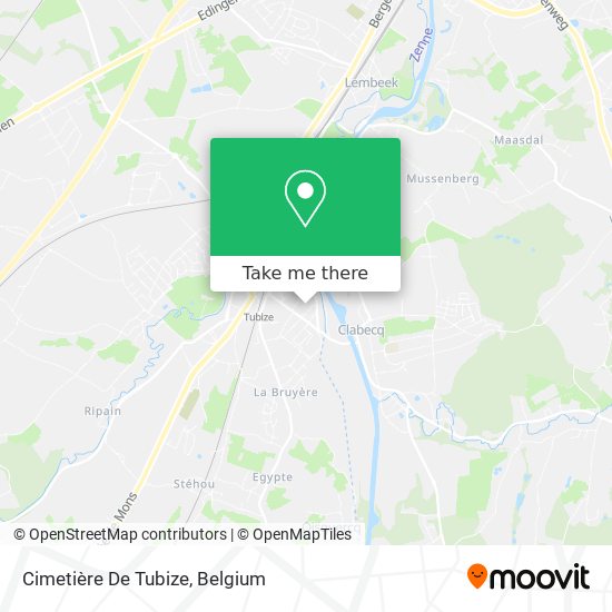 Cimetière De Tubize map