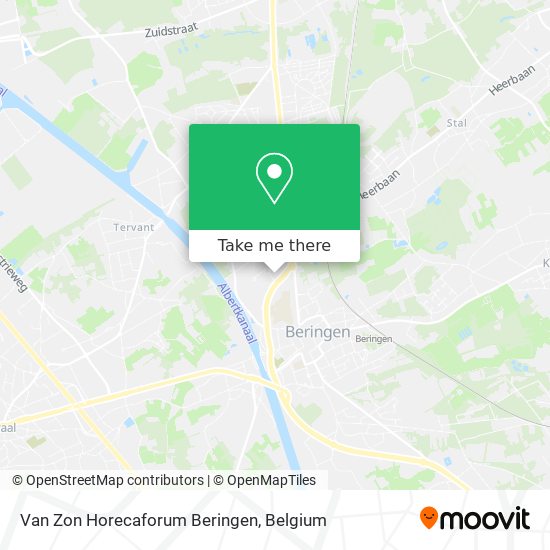 Van Zon Horecaforum Beringen plan