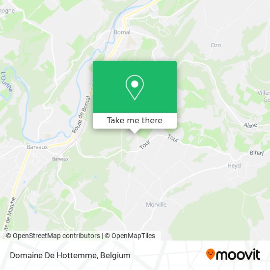 Domaine De Hottemme map