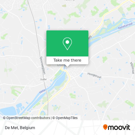 De Met map