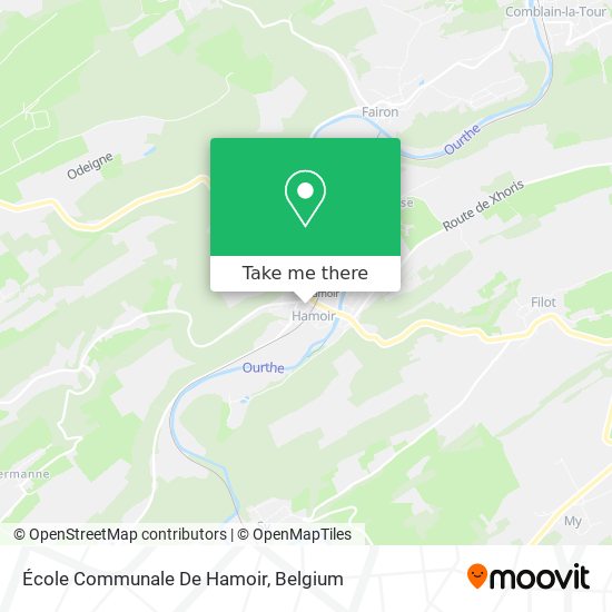 École Communale De Hamoir map