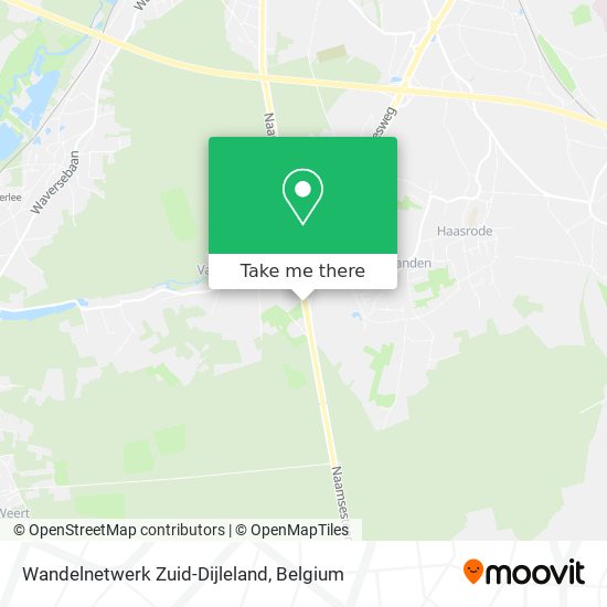 Wandelnetwerk Zuid-Dijleland plan
