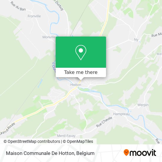 Maison Communale De Hotton plan