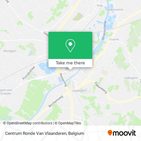 Centrum Ronde Van Vlaanderen map