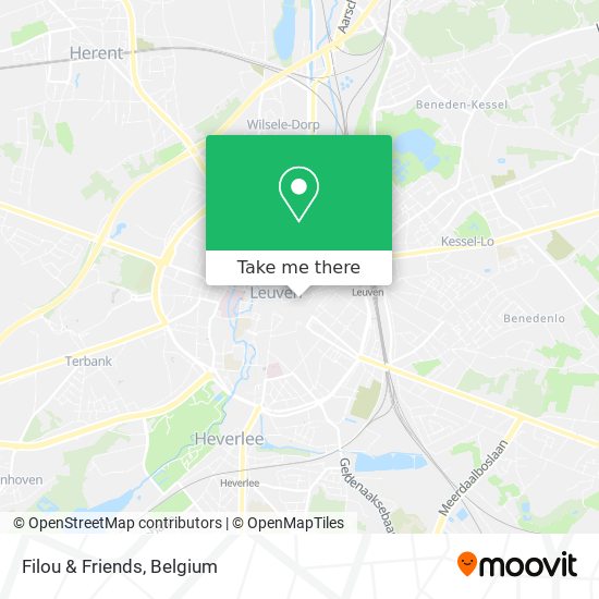 Filou & Friends map