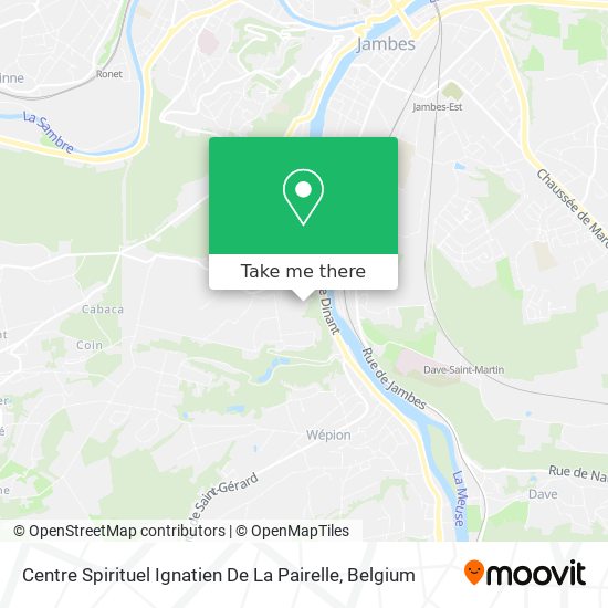 Centre Spirituel Ignatien De La Pairelle plan