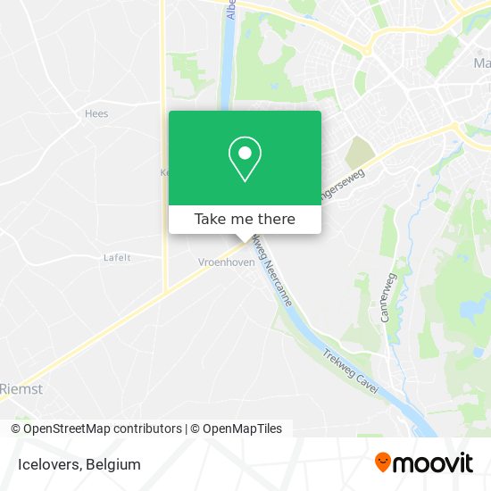 Icelovers map