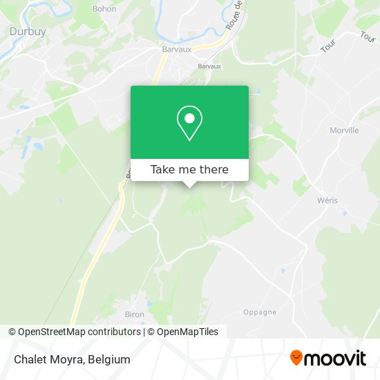 Chalet Moyra map