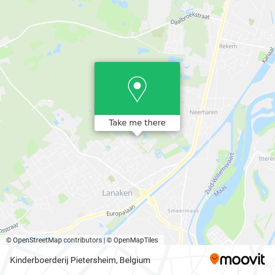 Kinderboerderij Pietersheim map