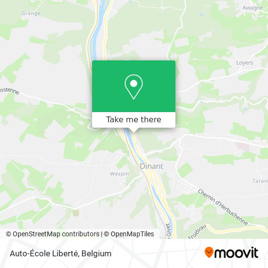 Auto-École Liberté map
