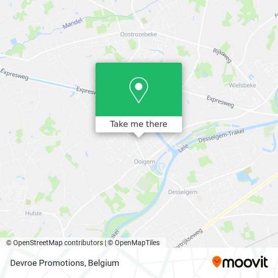 Devroe Promotions map