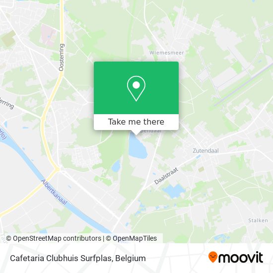 Cafetaria Clubhuis Surfplas map