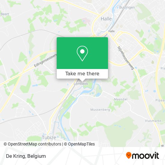 De Kring map