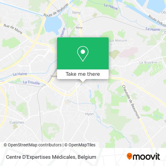 Centre D'Expertises Médicales map