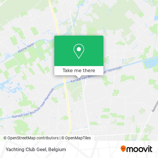 Yachting Club Geel map