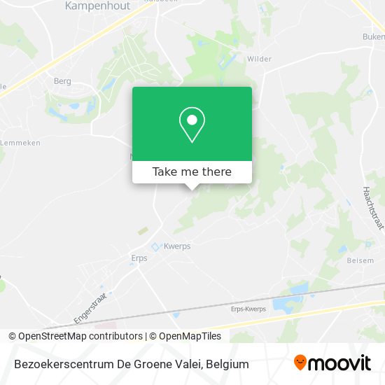 Bezoekerscentrum De Groene Valei map
