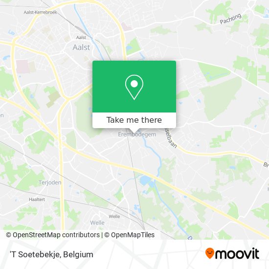 'T Soetebekje map