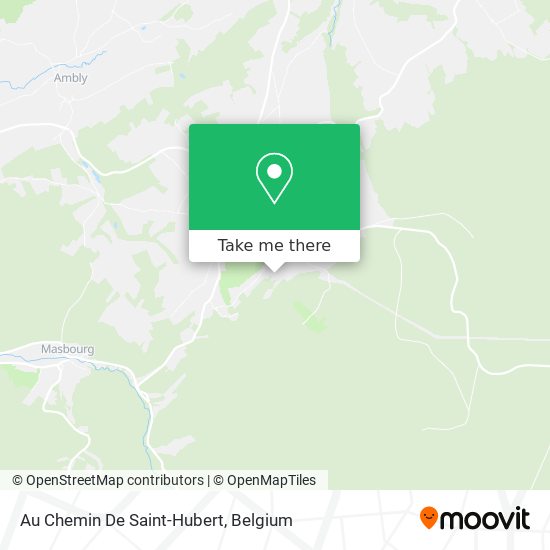 Au Chemin De Saint-Hubert map