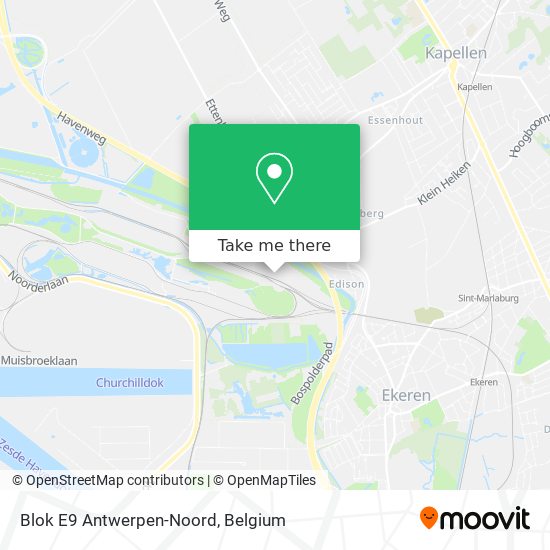 Blok E9 Antwerpen-Noord plan