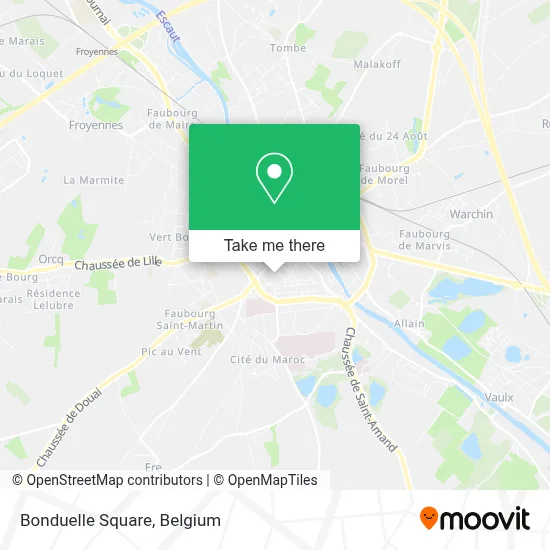 Bonduelle Square map