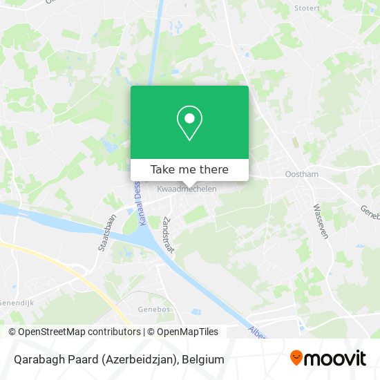 Qarabagh Paard (Azerbeidzjan) plan