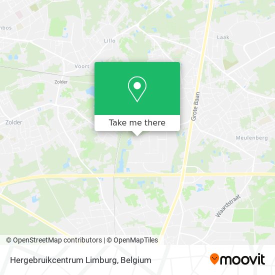 Hergebruikcentrum Limburg map