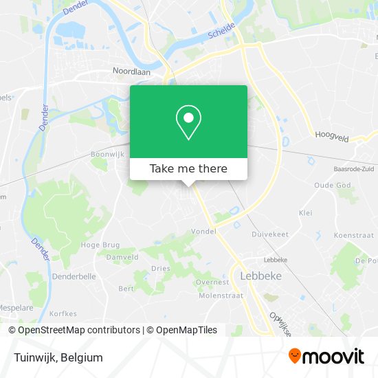 Tuinwijk map