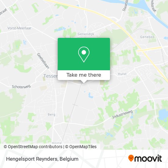 Hengelsport Reynders map