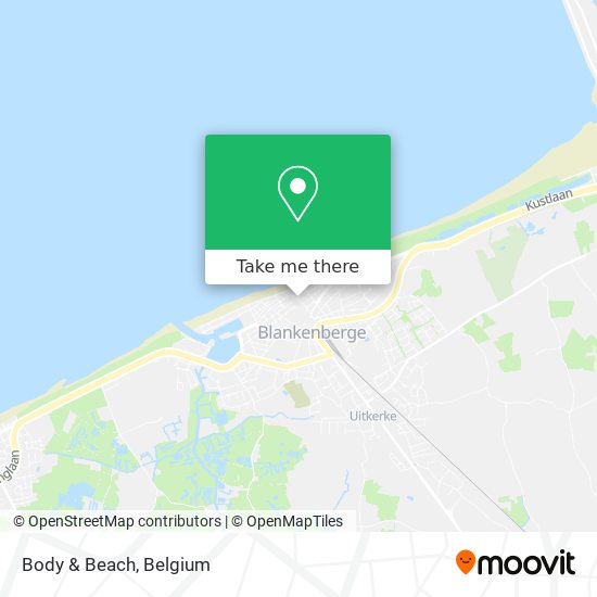 Body & Beach map