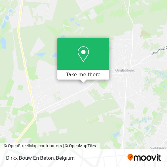 Dirkx Bouw En Beton map