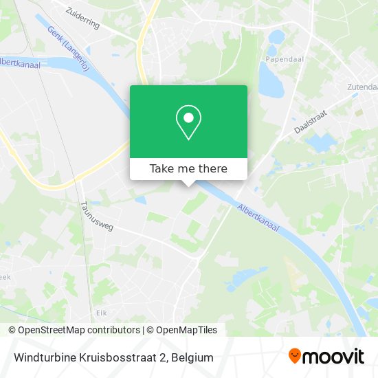 Windturbine Kruisbosstraat 2 map