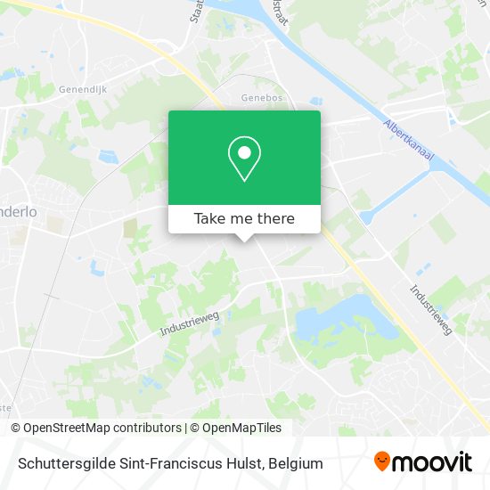 Schuttersgilde Sint-Franciscus Hulst map