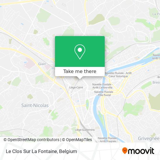 Le Clos Sur La Fontaine plan