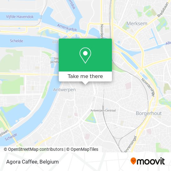 Agora Caffee map